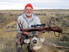 John with a real good buck taken in Montana Missouri Breaks